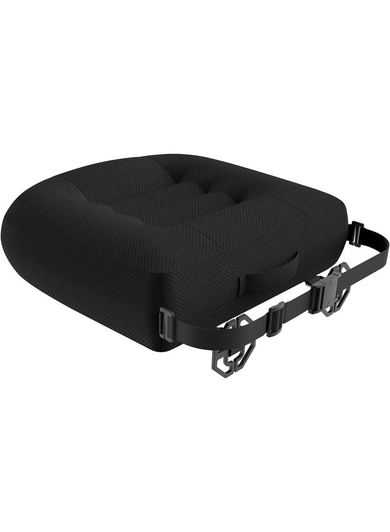 Car Booster Seat Cushion, Chair Cushions, Comfort Seat Cushion Pillow for Office Chair/Car Seat, Butt, Tailbone, Back, Coccyx, Short People Adult Booster Chair Cushions Relief Pad - Image 1